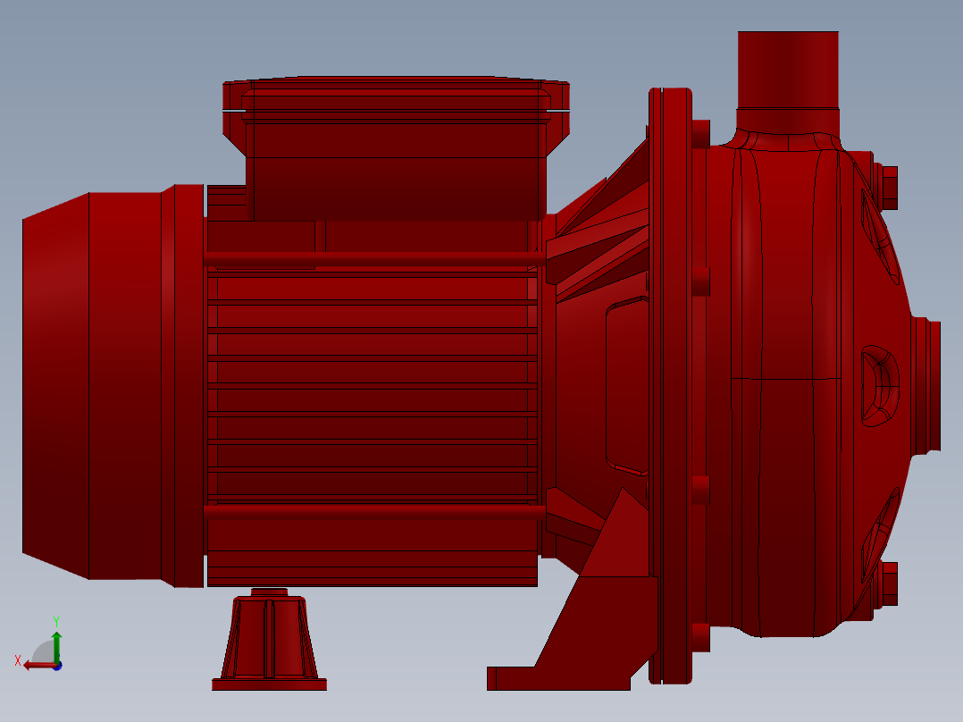 泵 Ebara cdxm_70_05后视图