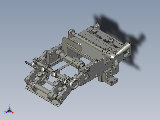 全自动铜膜天线切割检测自动化生产线S2d01-015进料流通组件