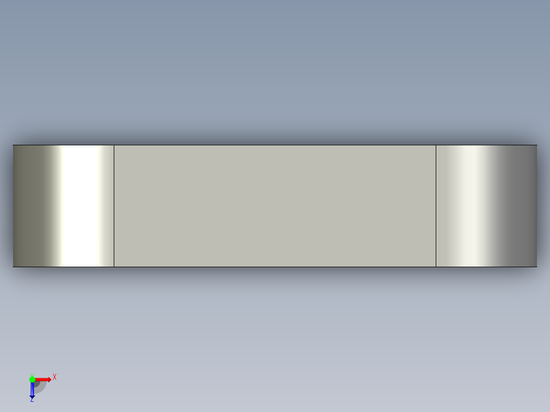 主轴同步带63MXL037俯视图