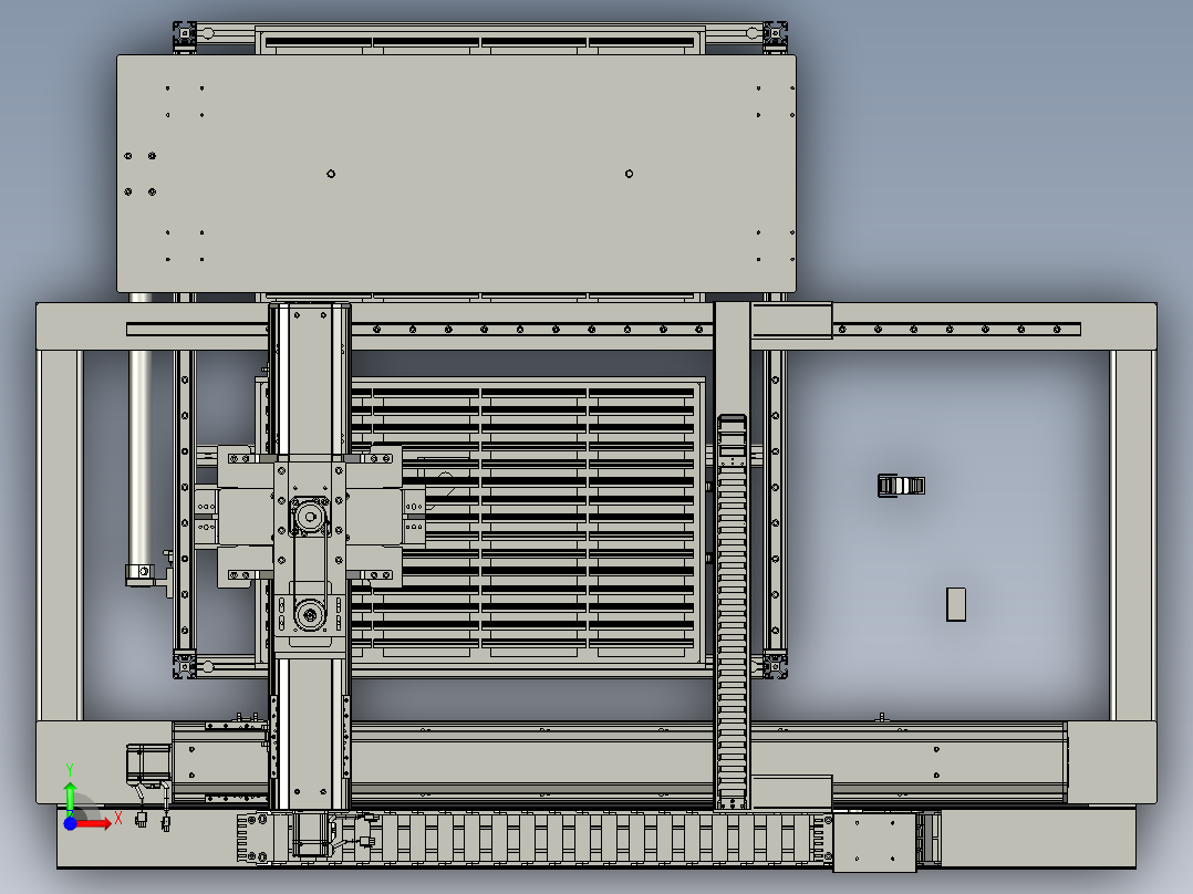 A+绝缘罩自动上料前视图