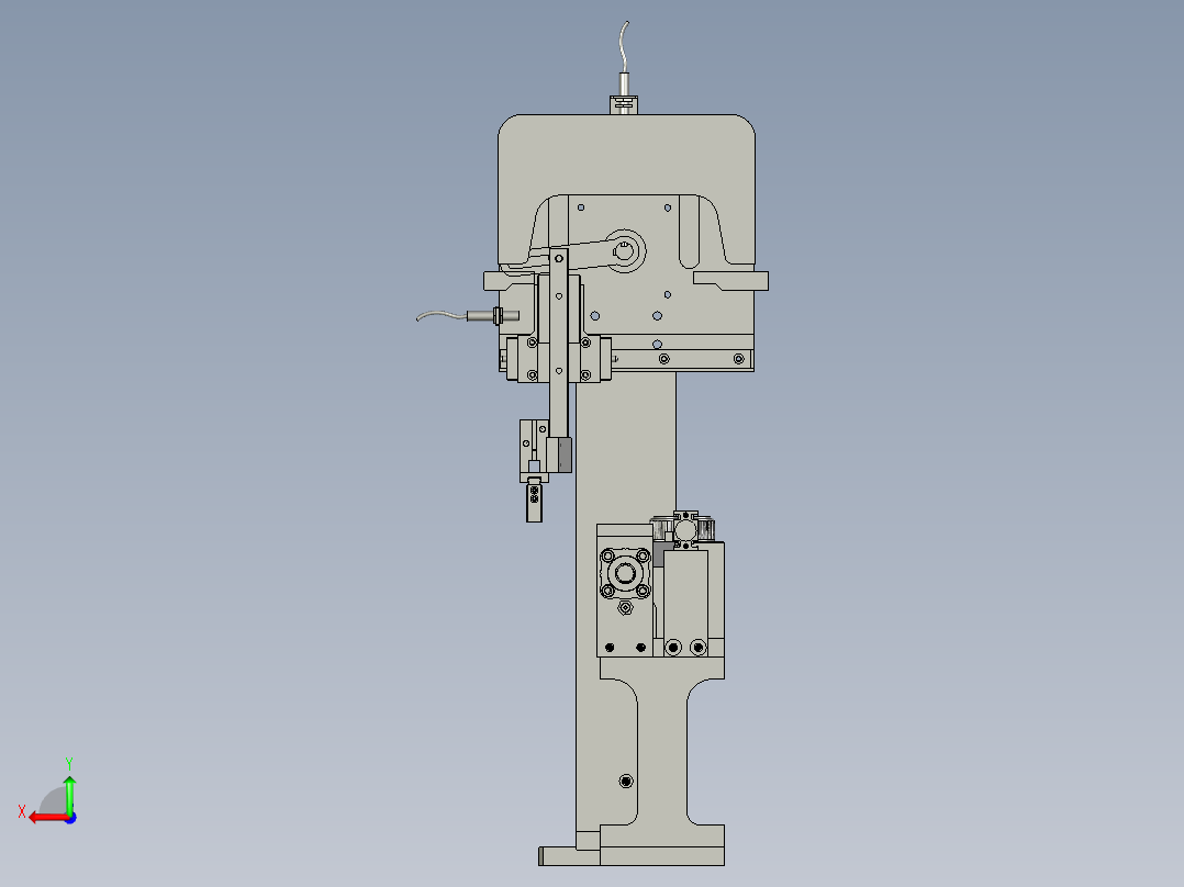 HG004-01-00悬臂进料后视图