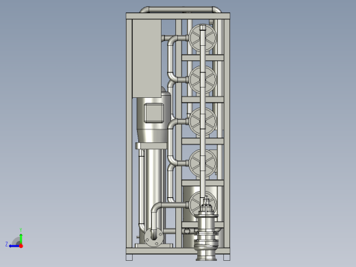 延迟焦化装置的污水过滤器右视缩略图