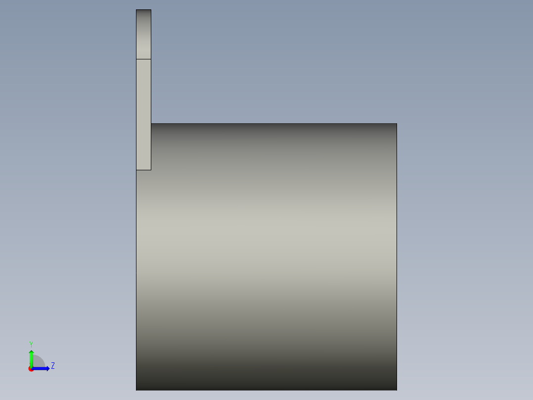 索泰蜂鸣器24V左视图