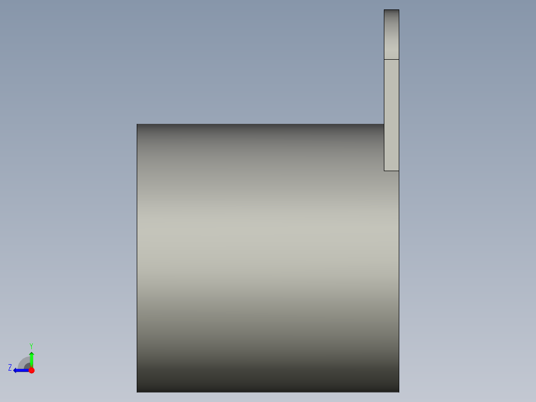 索泰蜂鸣器24V右视图