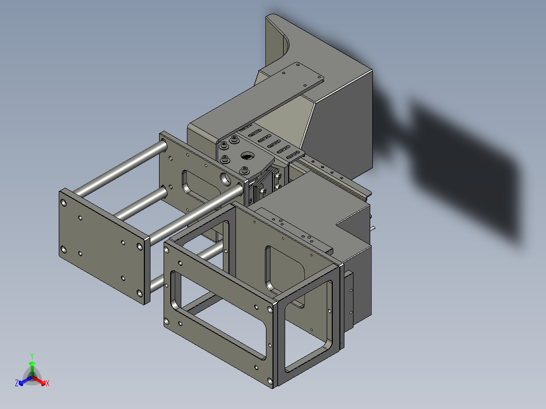SJU07-00料仓供料组件-06主视图