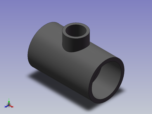 RTee_DN40_20_U-PVC正等轴测缩略图