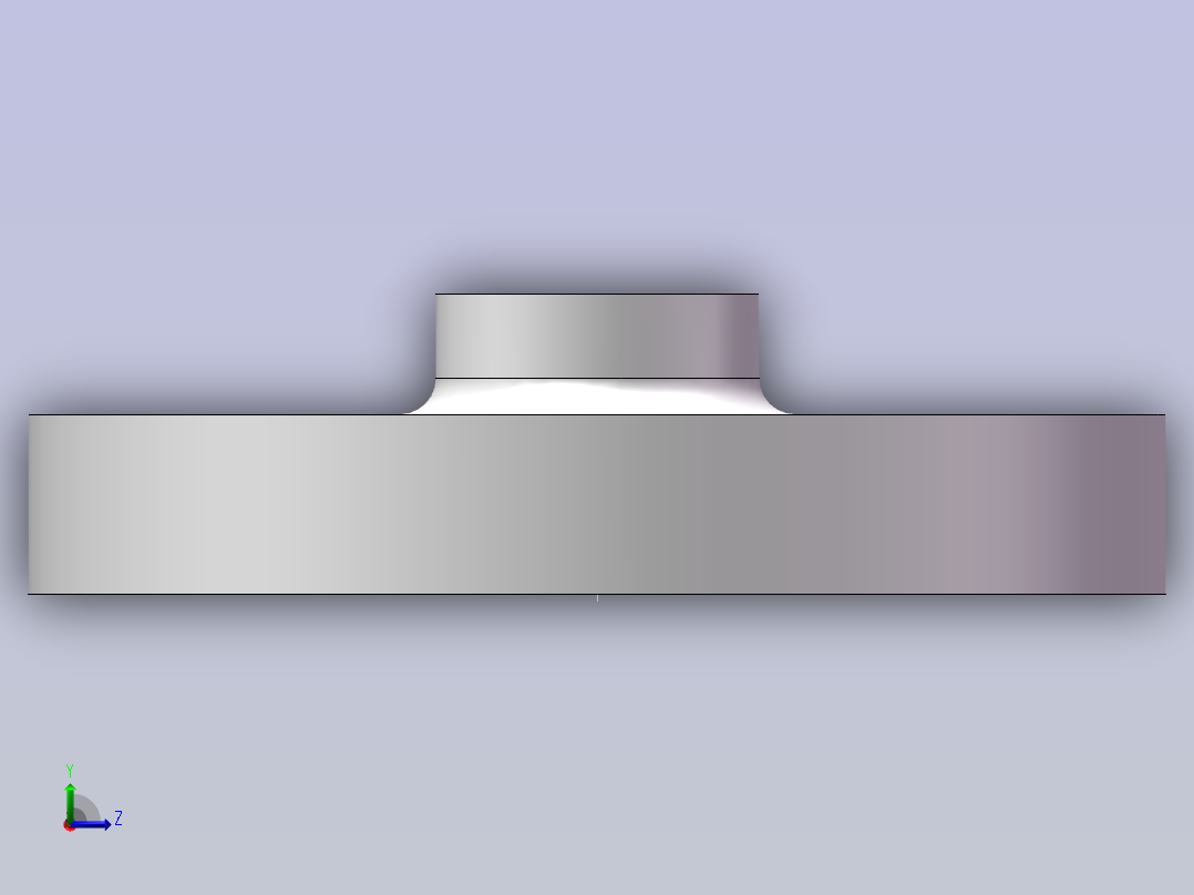 FLANGE_DN350_PN10_U-PVC左视图