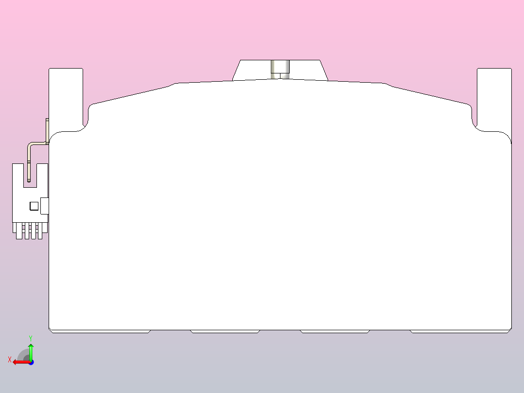 日规模组半封闭丝杆TPA-HNR-175D-2510C-L800-M-Y-P75-N3后视图