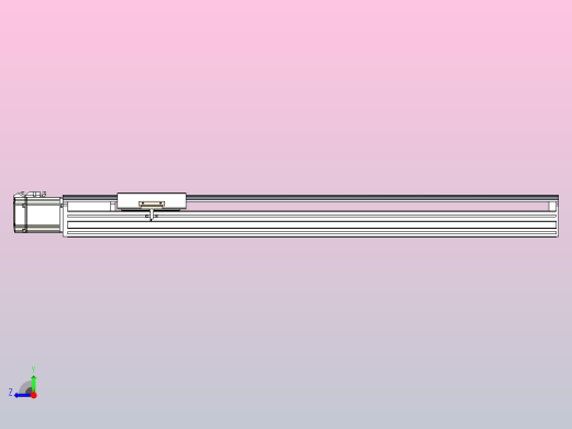 日规模组半封闭丝杆TPA-HNR-175D-2510C-L800-M-Y-P75-N3右视缩略图