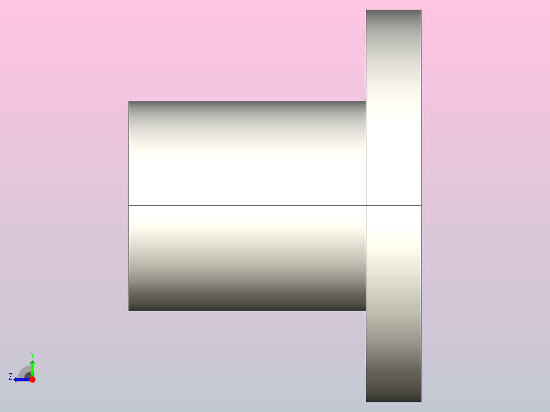 LMF亚洲标准型直线轴承_法兰式[LMF13UU]右视图