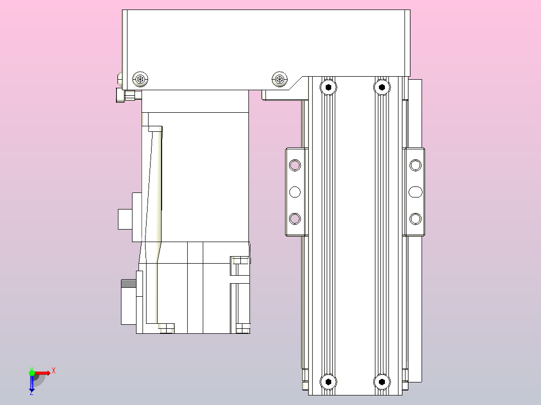 钢基模组TPA-KNR-4002C-100A1-ML-H1S0俯视图
