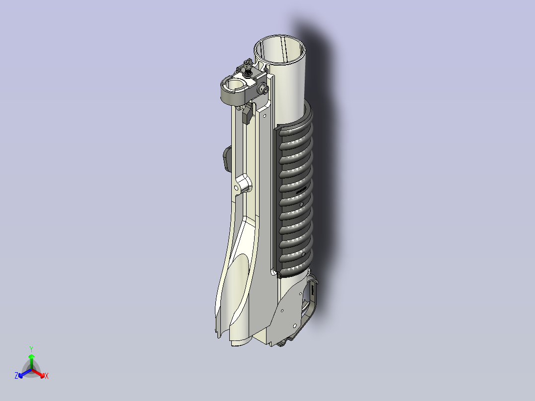 m203a1正等轴测图