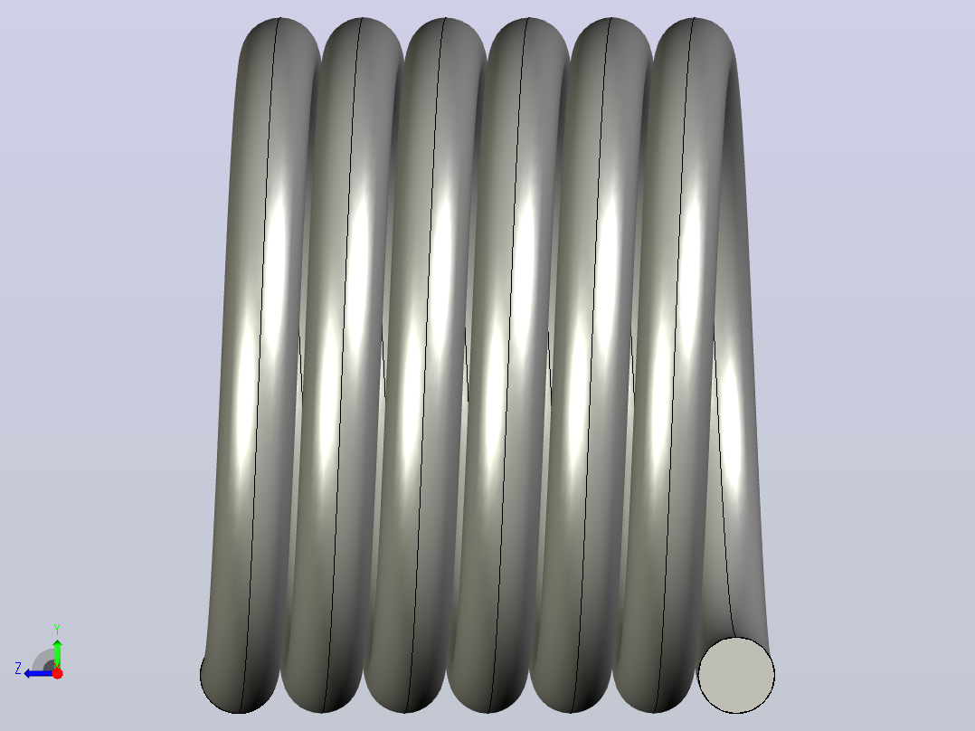 扭转弹簧torsion_spring_t012-180-067-x-l右视图
