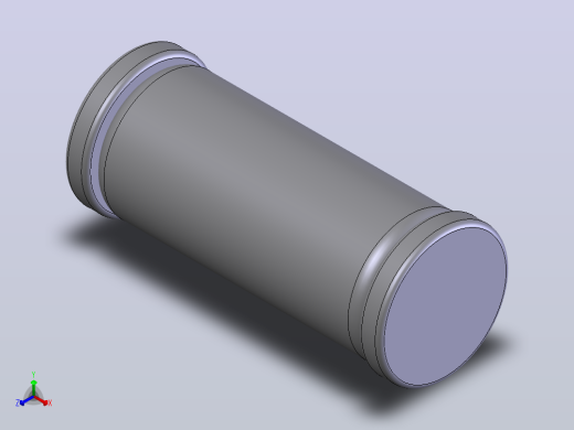 电子器件Diod SMD cilindric small正等轴测缩略图