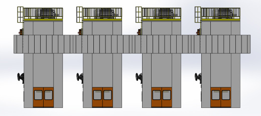 菲尔（FIER）大型冲压机3D数模图纸 Solidworks设计缩略图