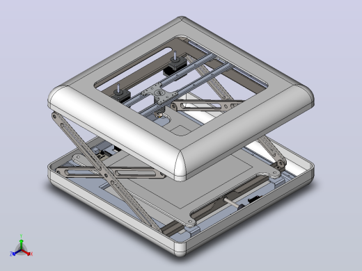 3d打印机概念正等轴测缩略图