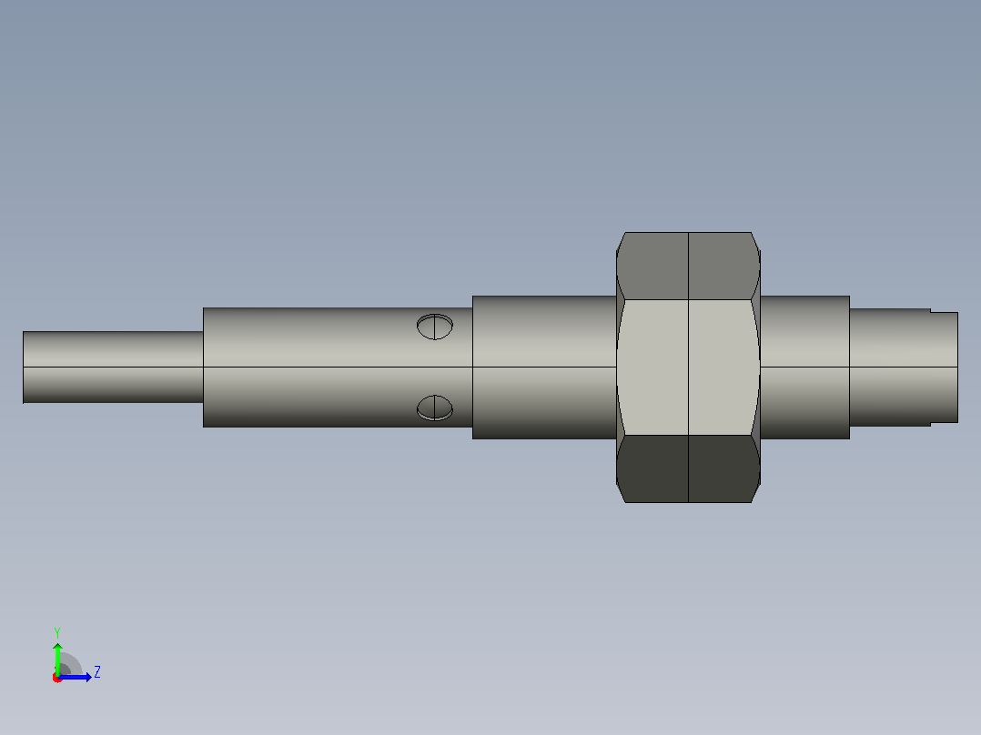 接近开关传感器E2B-S08KN02-WP-C1左视图