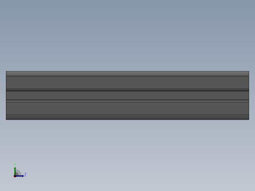 铝型材8系列120×40轻型 氧化银白_铝型材8系列120×40轻型左视缩略图