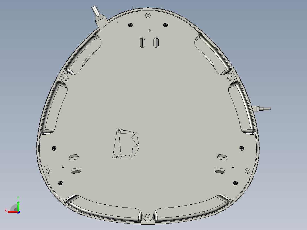 B1000335-Delta 3D 打印机后视图