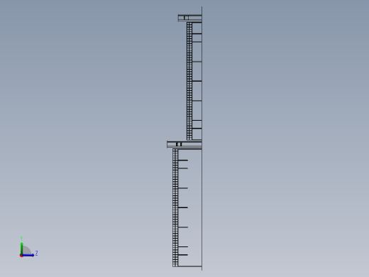 电镀生产线左视缩略图