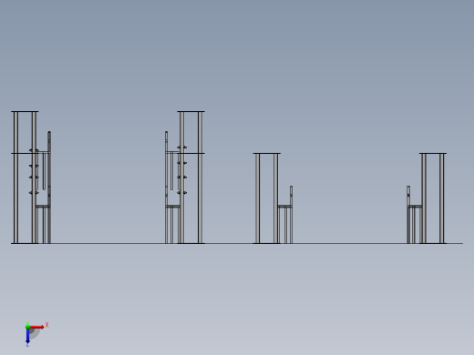 电镀生产线俯视缩略图