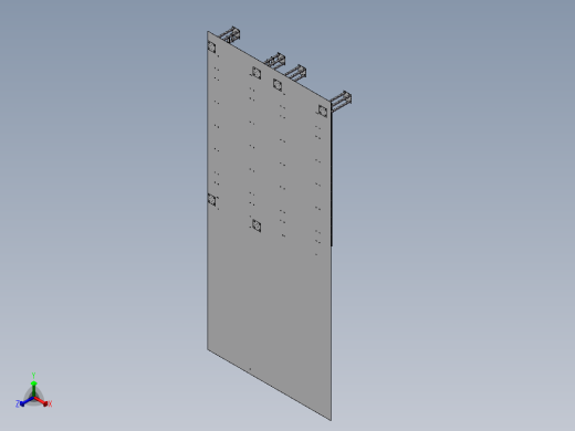 电镀生产线正等轴测缩略图