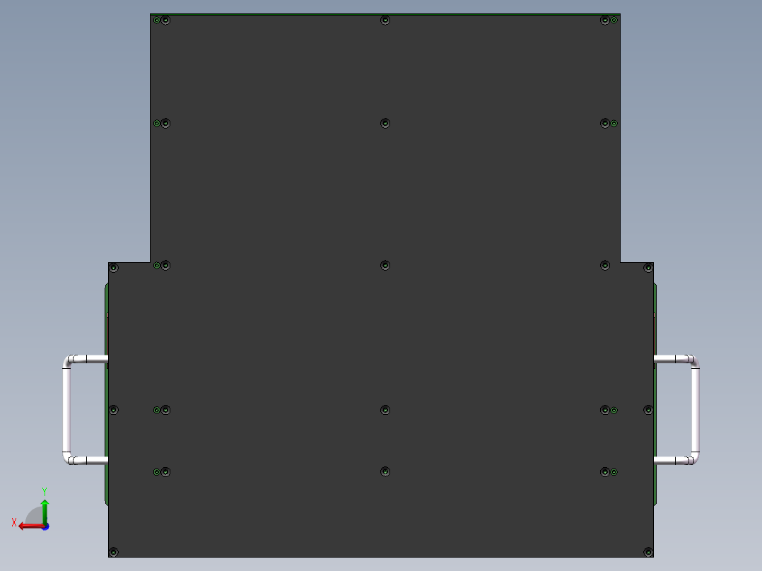 无线测试治具、line6长板无线治具后视图