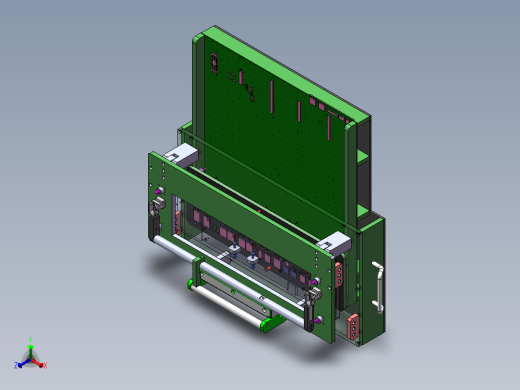 无线测试治具、line6长板无线治具正等轴测缩略图
