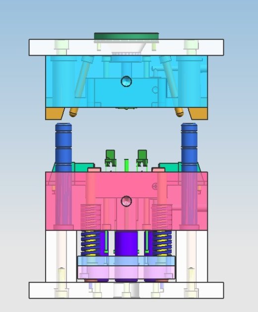 插座零件塑料注塑模具设计缩略图