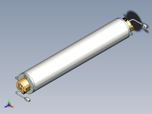 紫外线海水消毒器3D数模