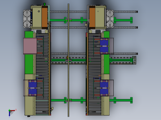 自动纸板捆扎机1.5米sw16可编辑俯视缩略图