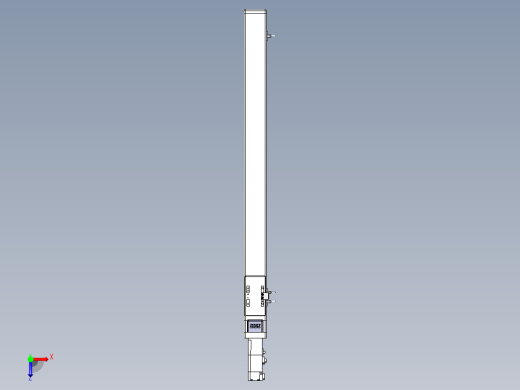 Toyo东佑达直线模组-ETH6M-BC-750-M10B俯视缩略图