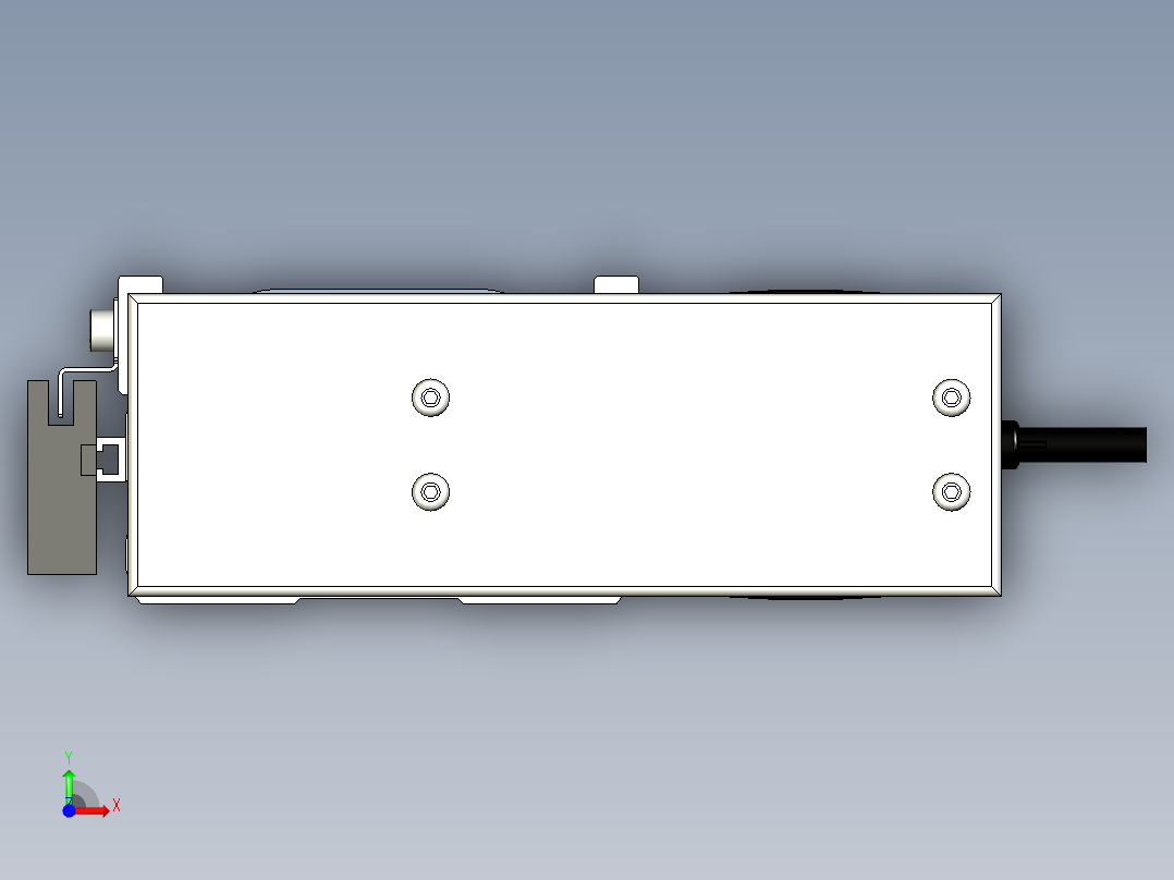 Toyo东佑达直线模组-ETH10-200-BL-200W前视图