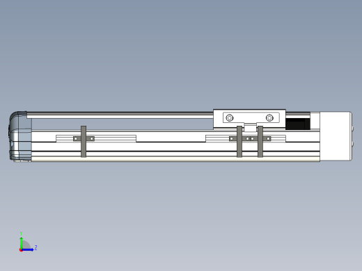 Toyo东佑达直线模组-ETH10-200-BL-200W左视缩略图