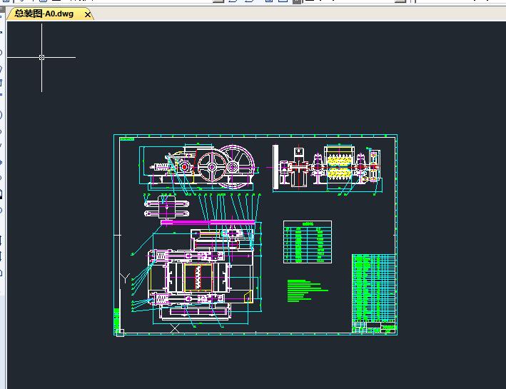 双齿辊破碎机设计 包含CAD图纸和说明文档参考