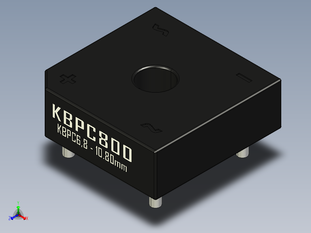 桥式整流器-KBPC6,8_Max_Size