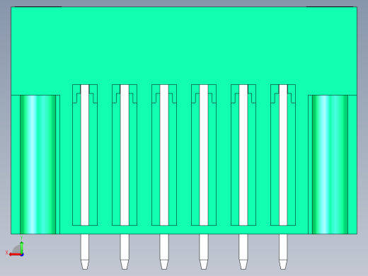 DEGSON 15EDG（公头） 3.81mm 螺钉锁紧，插拔式接线端子 FullPack-15EDGVHM-3.81-12P-14-00AH后视缩略图
