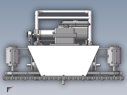 自走式草坪机结构设计和仿真【三维SW+CAD+说明书】俯视缩略图
