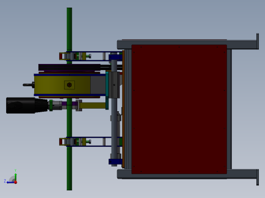 166全自动数控弯管机床右视缩略图