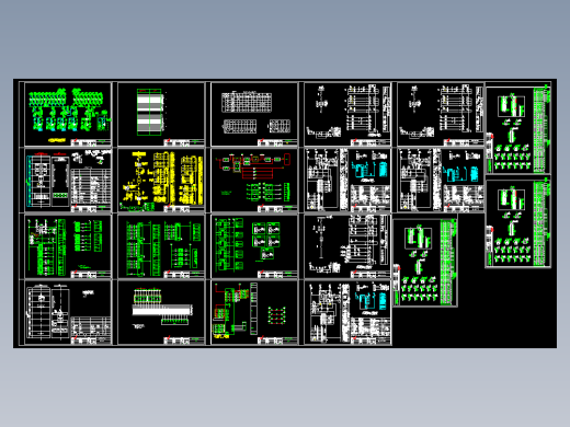 10KV标准图集CAD版本，可以编辑