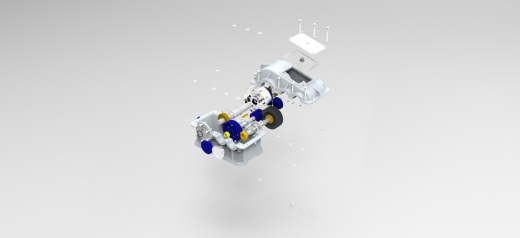 JX628-二级齿轮减速器的设计三维建模和运动仿真视频-Creo缩略图