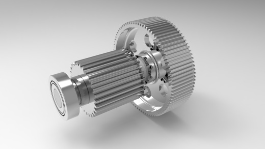 JX628-二级齿轮减速器的设计三维建模和运动仿真视频-Creo缩略图