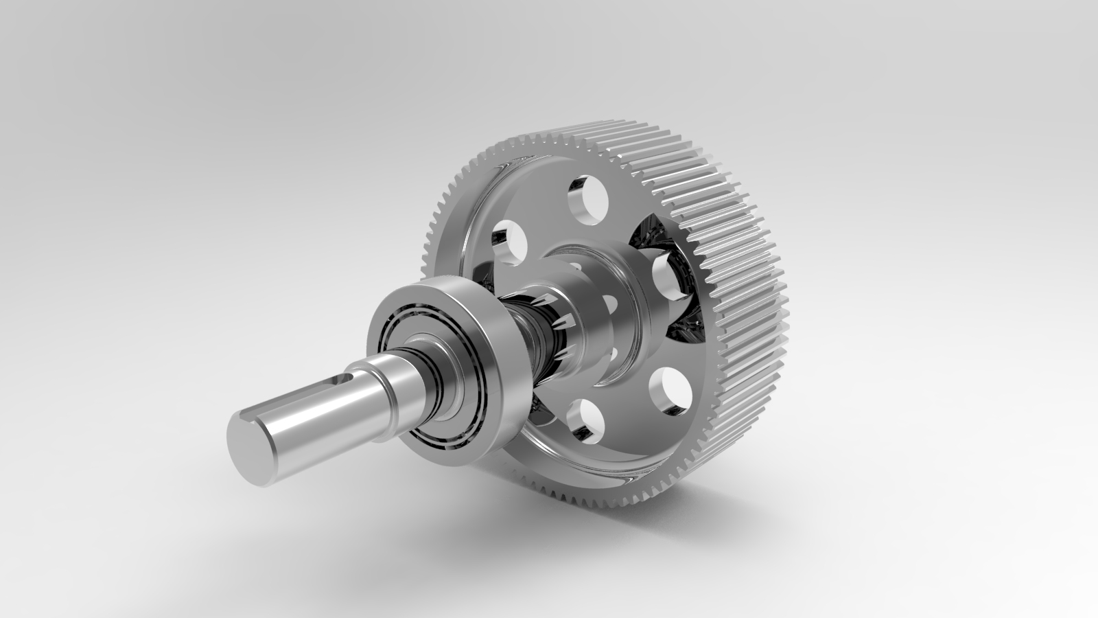 JX628-二级齿轮减速器的设计三维建模和运动仿真视频-Creo