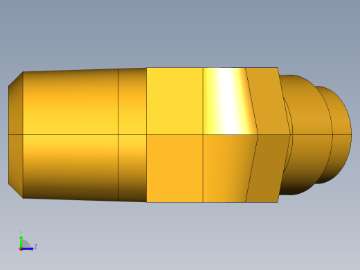 扩口式工业通用硬管接头45Deg Elbow 159F-5-4左视缩略图