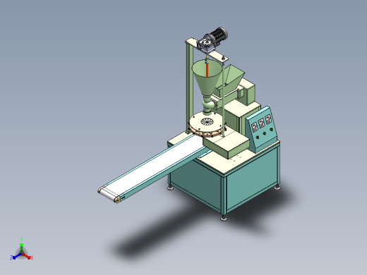 小型包子机正等轴测缩略图