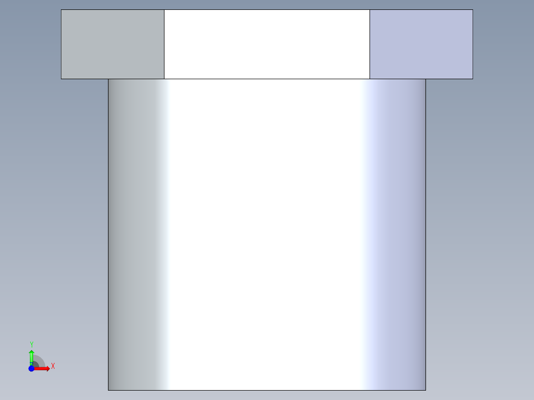 聚氯乙烯配件21-Sch80_Plug_SPIG_849-007_0.75in前视图