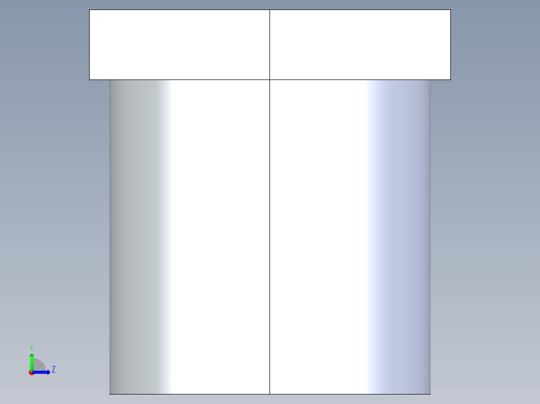 聚氯乙烯配件21-Sch80_Plug_SPIG_849-007_0.75in左视图