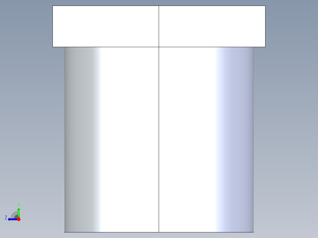 聚氯乙烯配件21-Sch80_Plug_SPIG_849-007_0.75in右视图