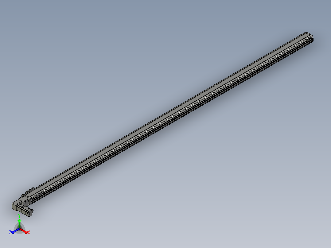 模组FTB10-L-3200正等轴测图