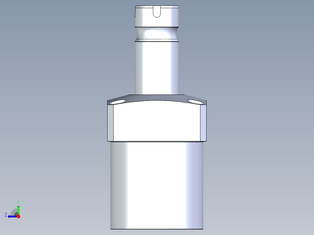 KOSMEKLHA0750-SL-F多系列多零件图纸模型右视图